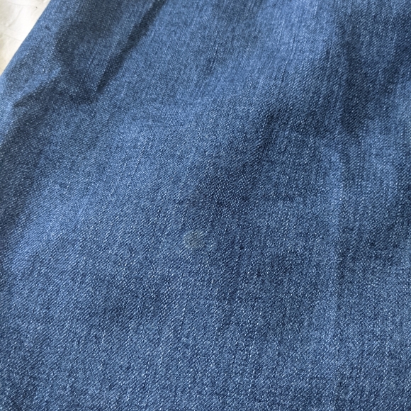 Cotton Buttoned Denim Skirt - Picture 7 of 7